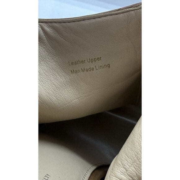 Miss Albright Peep Toe Sling Back Ankle Sandals Brown Leather Women's Sz 8M USA - Picture 7 of 9